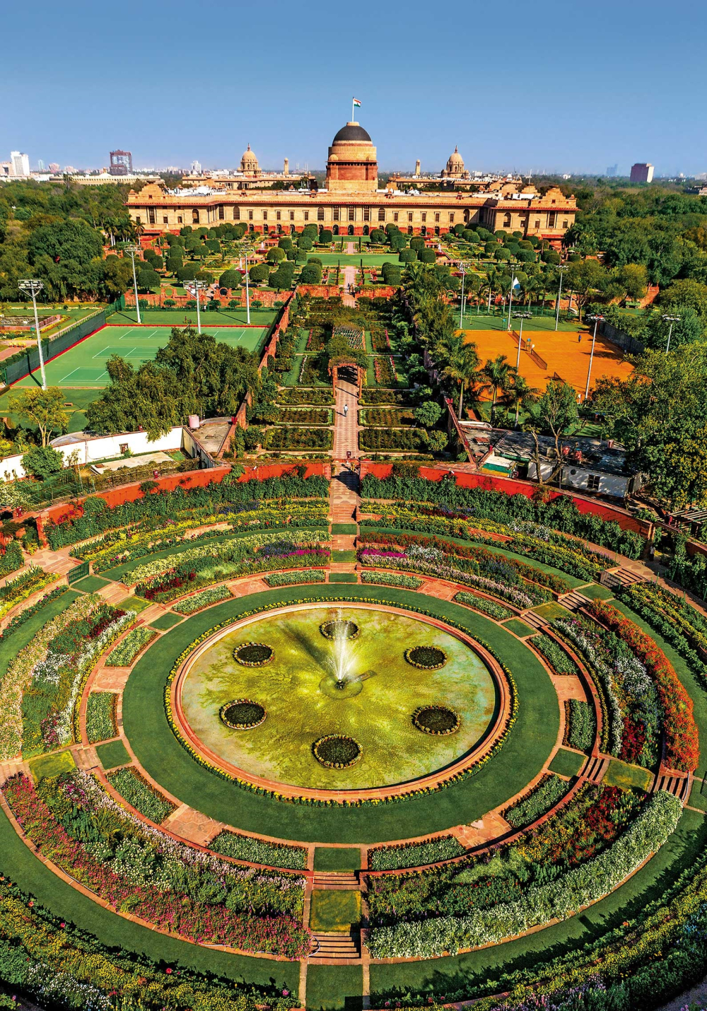 rashtrapati bhavan garden visit